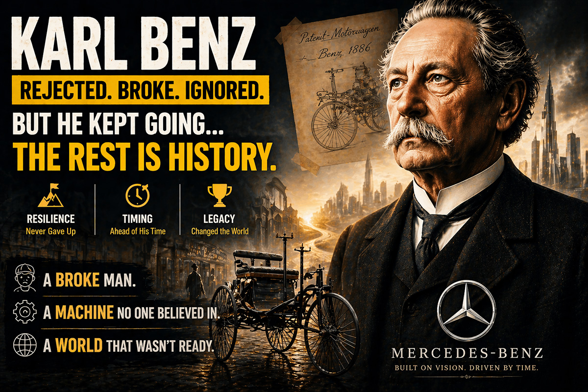Karl Benz and Bertha Benz - First Automobile Story